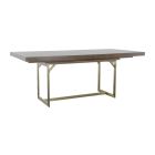Libby Langdon Clement Dining Table in Smoked Stone