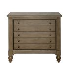Liberty Furniture Americana Farmhouse Lateral File Cabinet in Dusty Taupe