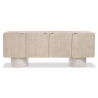 Bernhardt Furniture Antibes Entertainment Credenza in Pewter