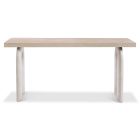Bernhardt Furniture Antibes Sofa Table in Pewter