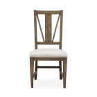 Magnussen Bay Creek Dining Side Chair w/Upholstered Seat (2/ctn) in Toasted Nutmeg