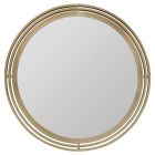 Hooker Furniture Banyon Bay Round Mirror in Golds