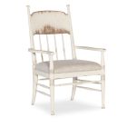 Hooker Furniture Americana Upholstered Seat Arm Chair