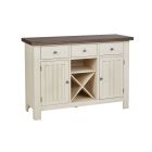 A-America Bremerton Slat Server in Saddledust Oyster 