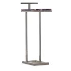 Hooker Furniture Melange Halee Accent Table in Silvers