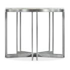 Hooker Furniture Melange Marin Round Lamp Table in Silvers