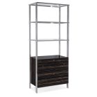Hooker Furniture Melange Ford Bookcase in Blacks