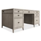 Hooker Furniture Burnham Junior Executive Desk in Light Wood