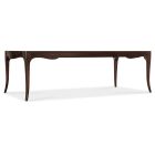 Hooker Furniture Bella Donna Rectangle Dining Table with 1-22in Leaf in Caviar