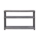 Eldridge Rectangular Sofa Table in Weathered Gravel
