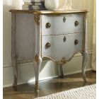 Hooker Furniture Melange French Two Drawer Chest in Grays
