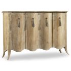 Hooker Furniture Melange Draped Credenza in Light Wood