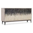 Hooker Furniture Melange Three Door Console in Light Wood