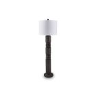 Ashley Furniture Fainwell Floor Lamp in Distressed Black