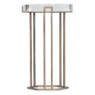 Hooker Furniture Melange Grove Round End Table in Golds