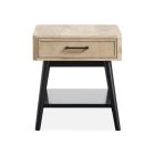 Magnussen Fletcher Rectangular End Table in Driftwood