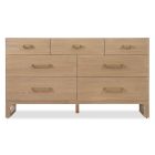 Hooker Furniture Banyon Bay Seven Drawer Dresser in Desert Oak