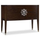 Hooker Furniture Medallion Console in Dark Wood