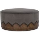 Hooker Furniture Melange Meyers Cocktail Ottoman in Grey