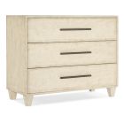 Hooker Furniture Melange Saffron Three Drawer Chest in Cream