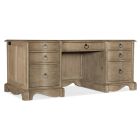Hooker Furniture Corsica Executive Desk in Light Wood