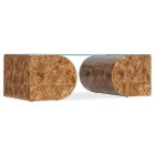 Hooker Furniture Melange Burlesque Coffee Table in Medium Wood