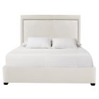 Bernhardt Furniture Morgan Fabric Panel Bed  Express Ship in Espresso