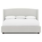 Bernhardt Furniture Cooper Fabric Shelter Bed  in Espresso