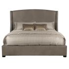 Bernhardt Furniture Cooper Leather Shelter Bed  in Espresso