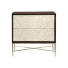 Bernhardt Furniture Adagio Petite Nightstand in Espresso