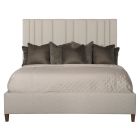 Bernhardt Furniture Modena Fabric Panel Bed  in Espresso