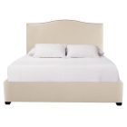 Bernhardt Furniture Graham Fabric Panel Bed  in Espresso