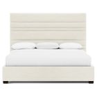 Bernhardt Furniture Murray Fabric Panel Bed  in Espresso