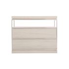 Bernhardt Furniture Bryne Nightstand in Bone