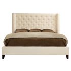 Bernhardt Furniture Maxime Fabric Shelter Bed King in Espresso