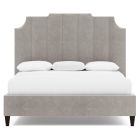 Bernhardt Furniture Bayonne Fabric Panel Bed  in Espresso