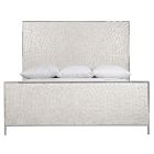 Bernhardt Furniture Helios Panel Bed King in Pure White