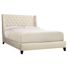 Bernhardt Furniture Maxime Fabric Shelter Bed  Express Ship in Espresso