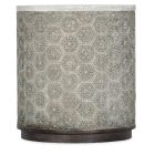 Hooker Furniture Melange Greystone Round End Table in Grays