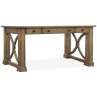 Hooker Furniture Melange Architectural Writing Desk in Light Wood