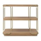 Hooker Furniture Banyon Bay End Table in Desert Oak