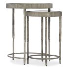 Hooker Furniture Melange Accent Nesting Tables in Silvers