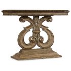 Hooker Furniture Melange Console Table in Light Wood