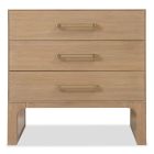 Hooker Furniture Banyon Bay Three Drawer Nightstand in Desert Oak
