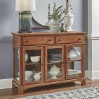 A-America Laurelhurst 3-Door Server in Oak 