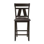 Liberty Furniture Lawson Splat Back Counter Chair in Light & Dark Espresso