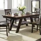 Liberty Furniture Lawson Rectangular Table Dining Room Set - Light & Dark Espresso