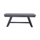 Liberty Furniture Lawson Bench in Slate w/ Weathered Gray Tops