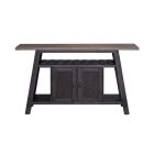 Liberty Furniture Lawson Server in Slate w/ Weathered Gray Tops