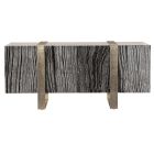 Bernhardt Furniture Linea Entertainment Credenza in Black Forest Marble